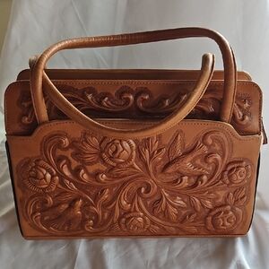 Mont Abur Leather Handbag NWT